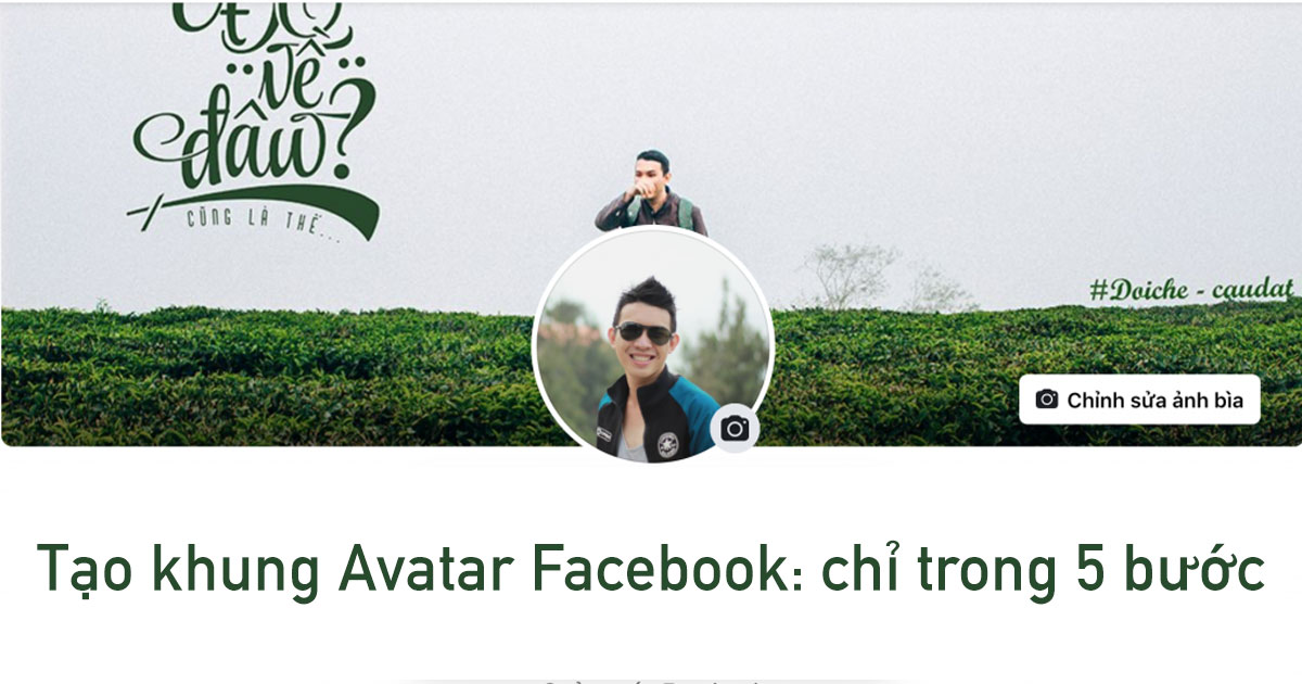Tạo khung Avatar Facebook: chỉ trong 5 bước - Văn Digital