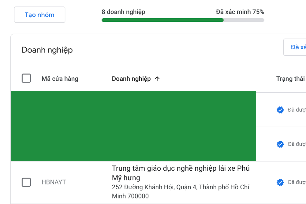 Chia sẻ quyền quản lý doanh nghiệp Google Maps 1