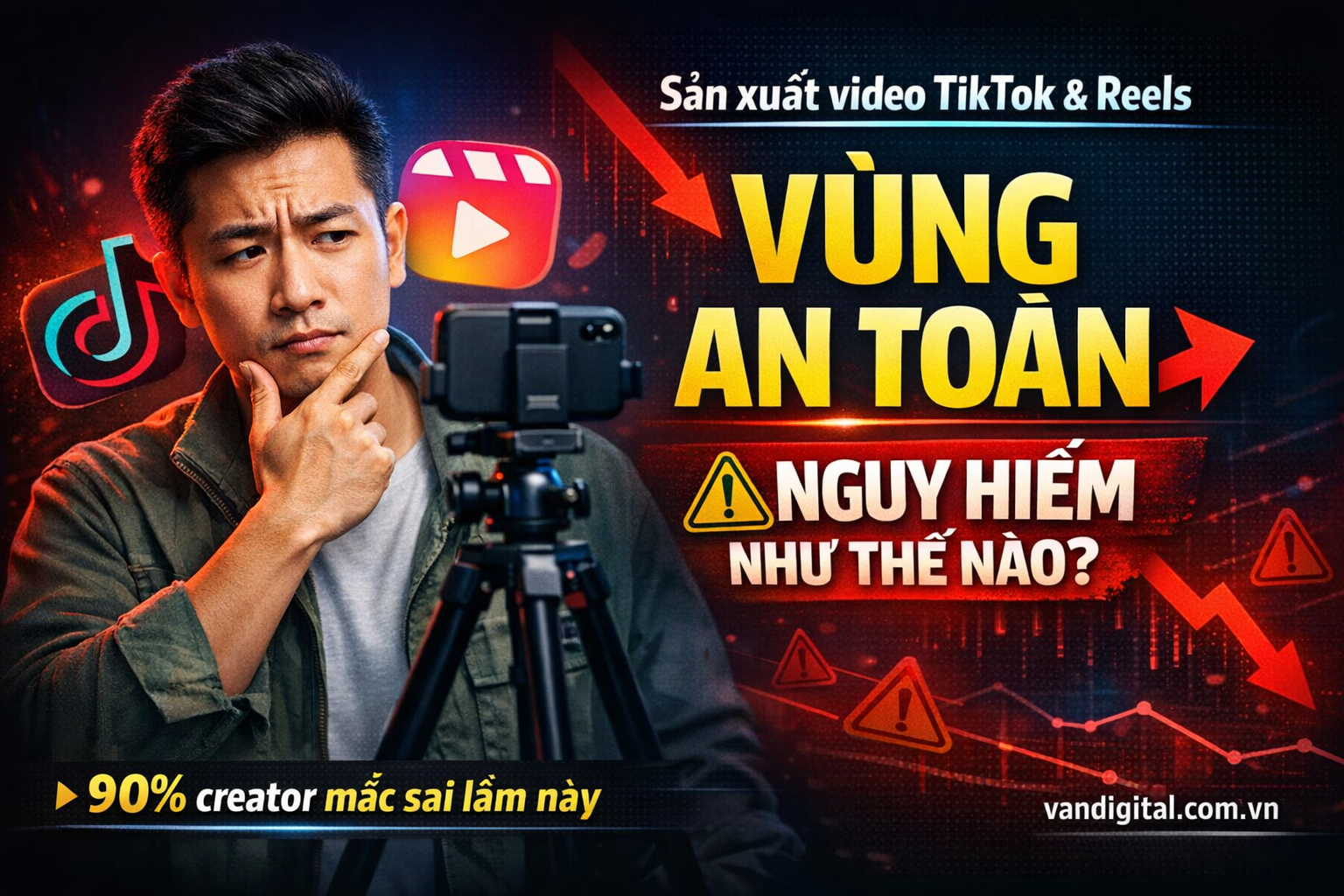 Sản xuất video TikTok và Reels: Vùng an toàn như thế nào? 5